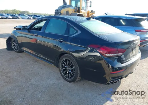 2019 Genesis G80 Base from USA, damaged, VIN KMTFN4JB5KU312637